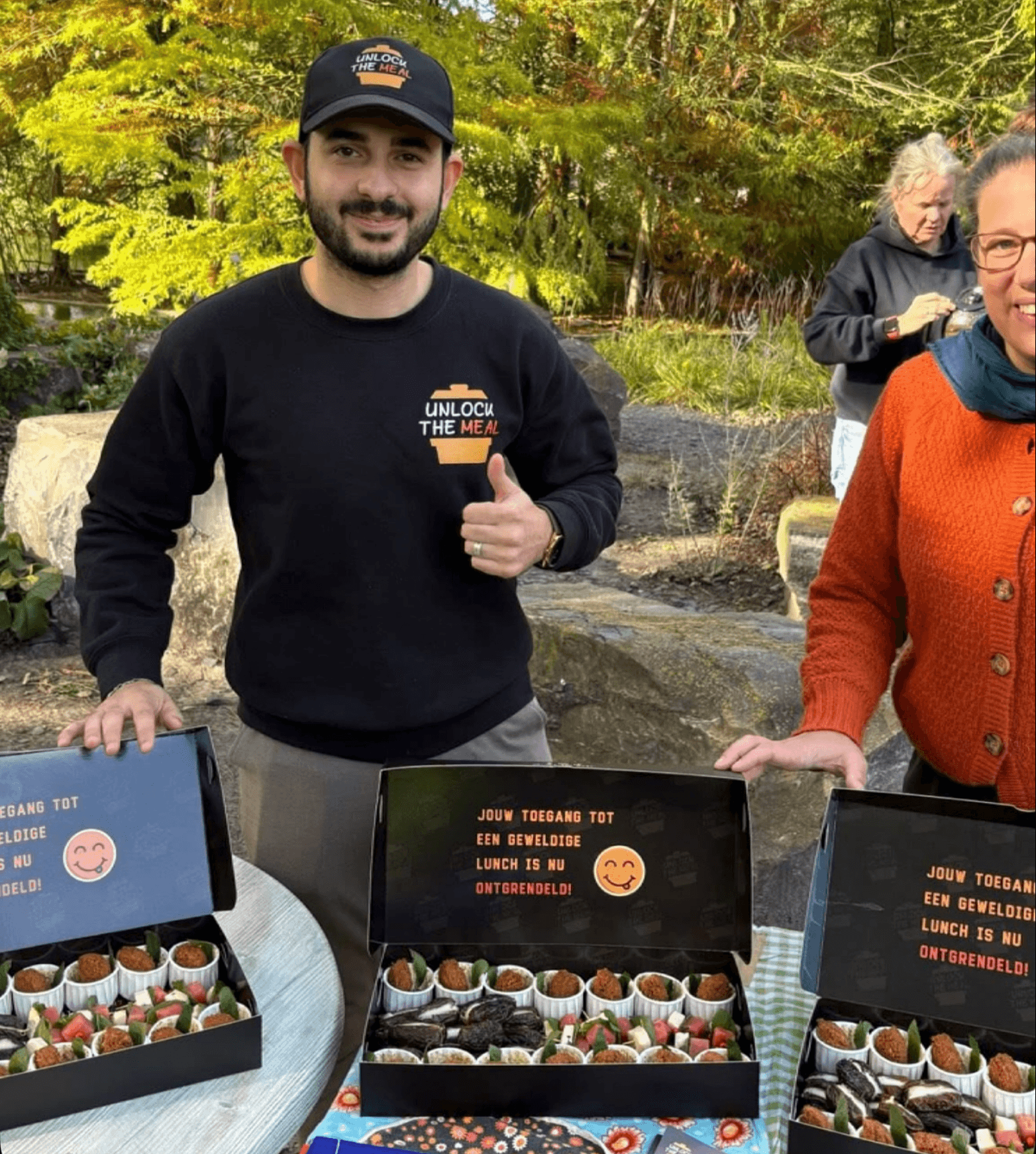 Kok bereidt Syrisch eten